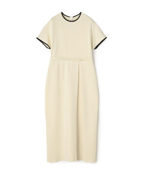 ミラノリブ ウエストタックワンピース