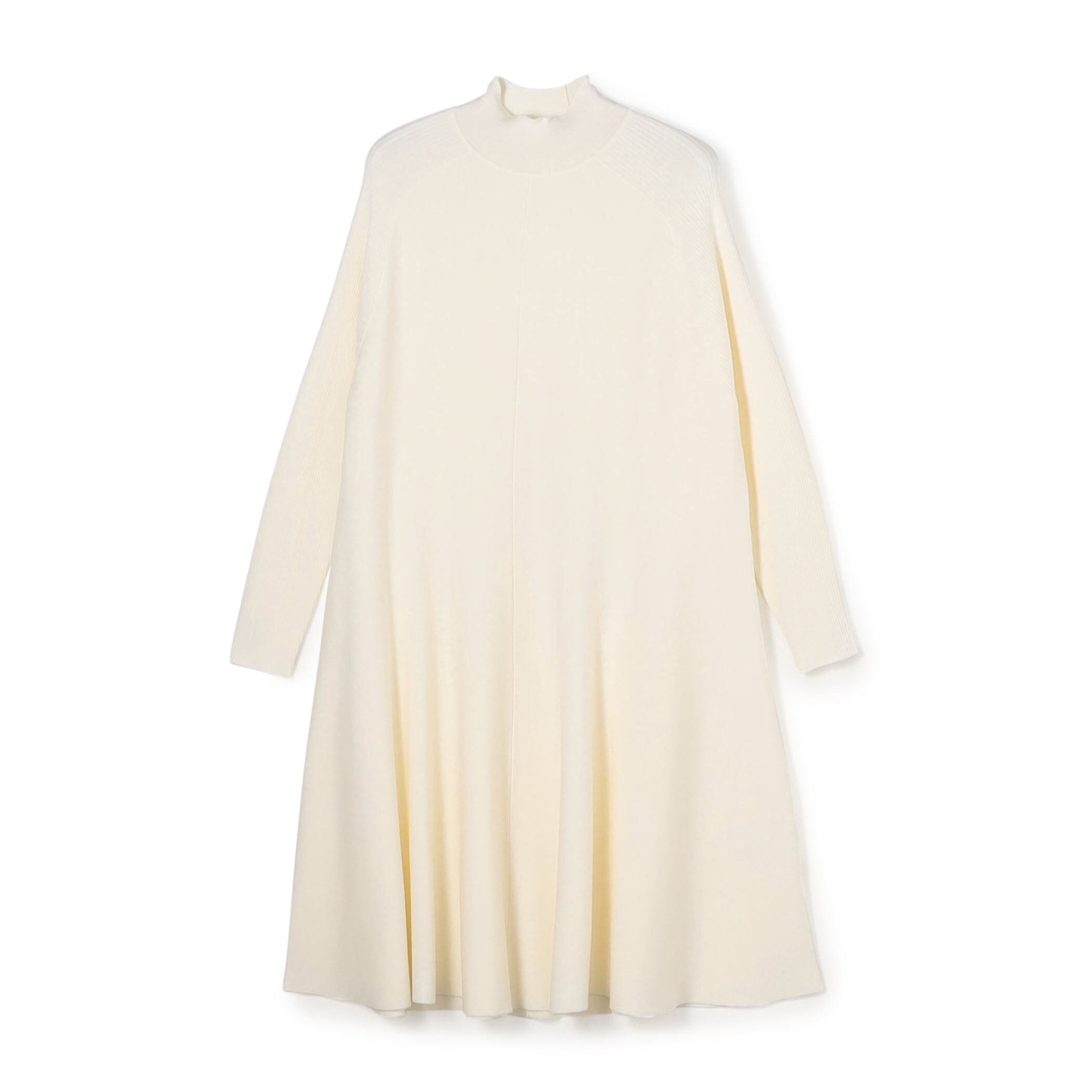 BALLSEY バウンスムース フレアワンピース　ネイビー36 Ballsey バウンスムース フレアワンピース BALLSEY バウンスムース