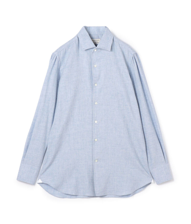 【別注】Maria Santangelo MARCELLO  コットンウール ワンピースカラーシャツ