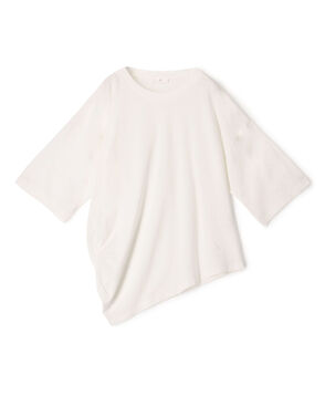 TOMORROWLAND .B コットンテンセル アシンメトリックTシャツ