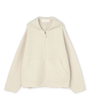 オーストラリアンラムズウール ジップアップブルゾン