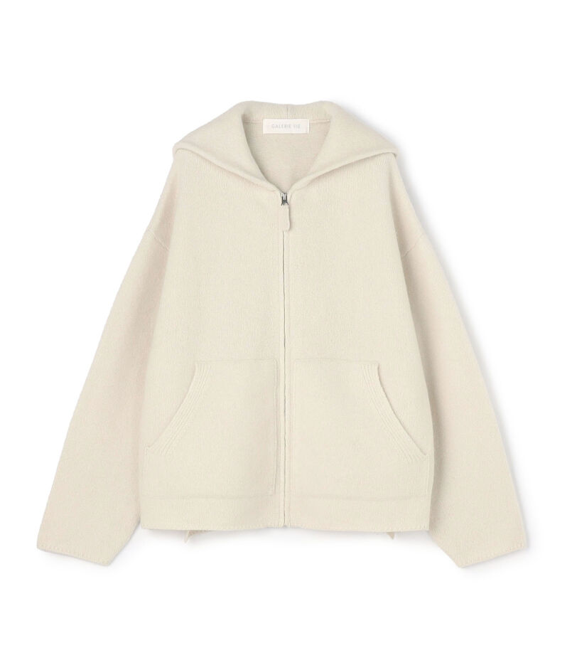 オーストラリアンラムズウール ジップアップブルゾン