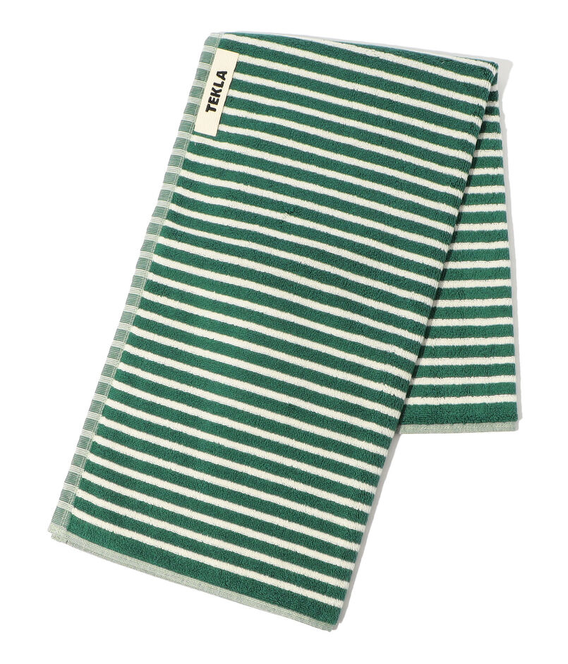 TEKLA オーガニックコットン ストライプハンドタオル