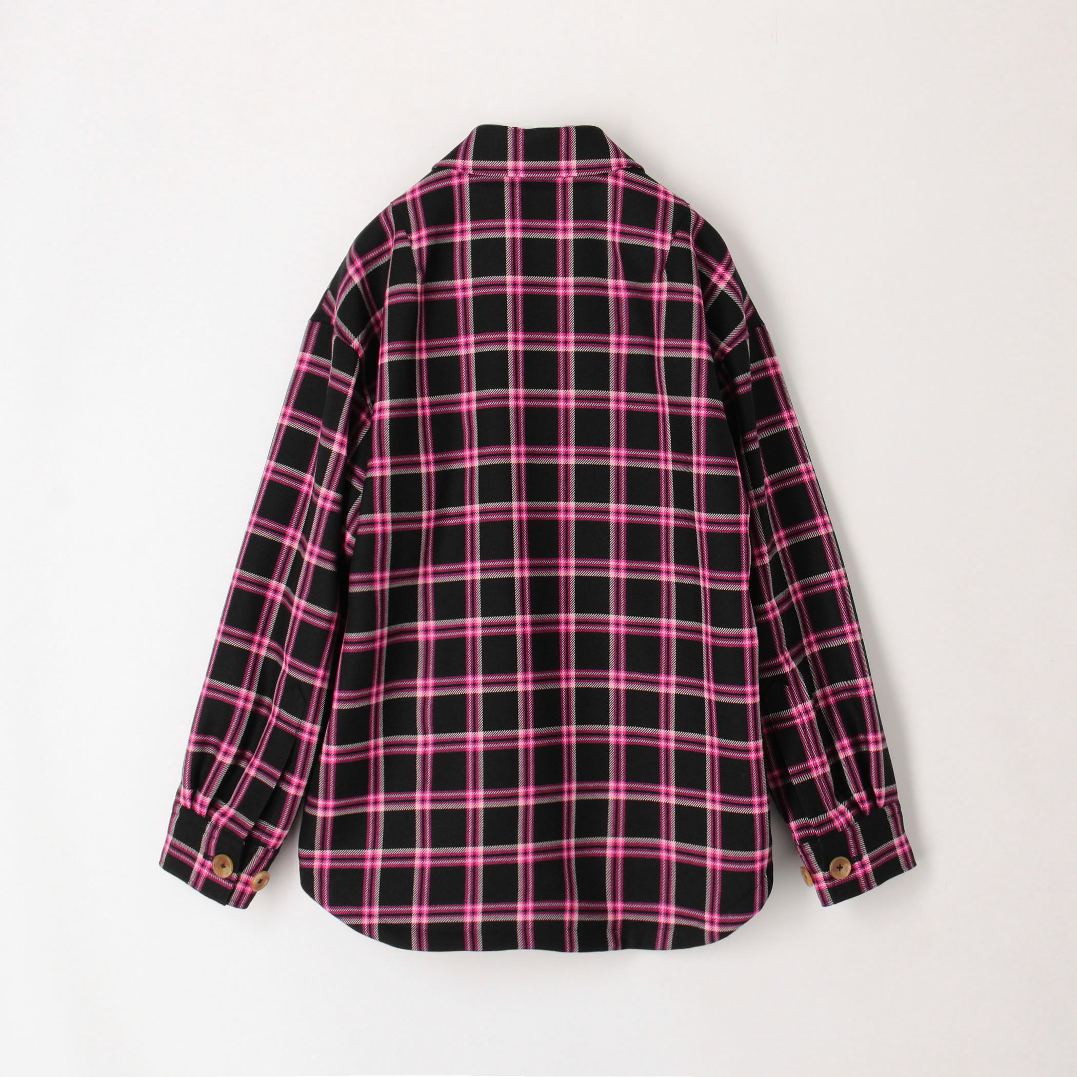 トゥモローランド チェックブルゾン TOMORROWLAND （トゥモローランド）の「ポリエステル ガンクラブ