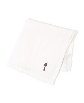 エンブロイダリー プレーンリネン ナプキン（45cm X 45cm）