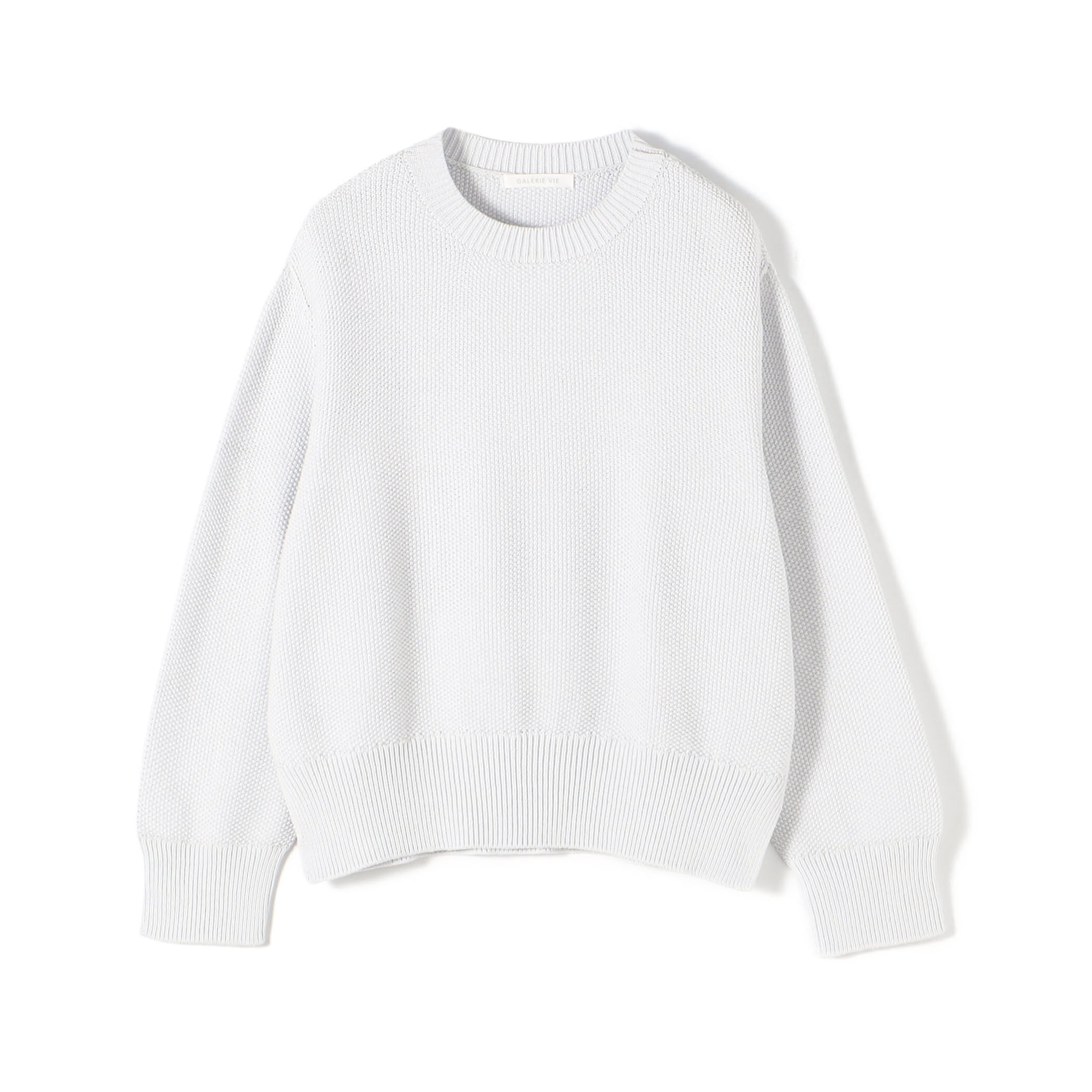 □コットンカノコ クルーネックプルオーバー｜トゥモローランド 公式通販