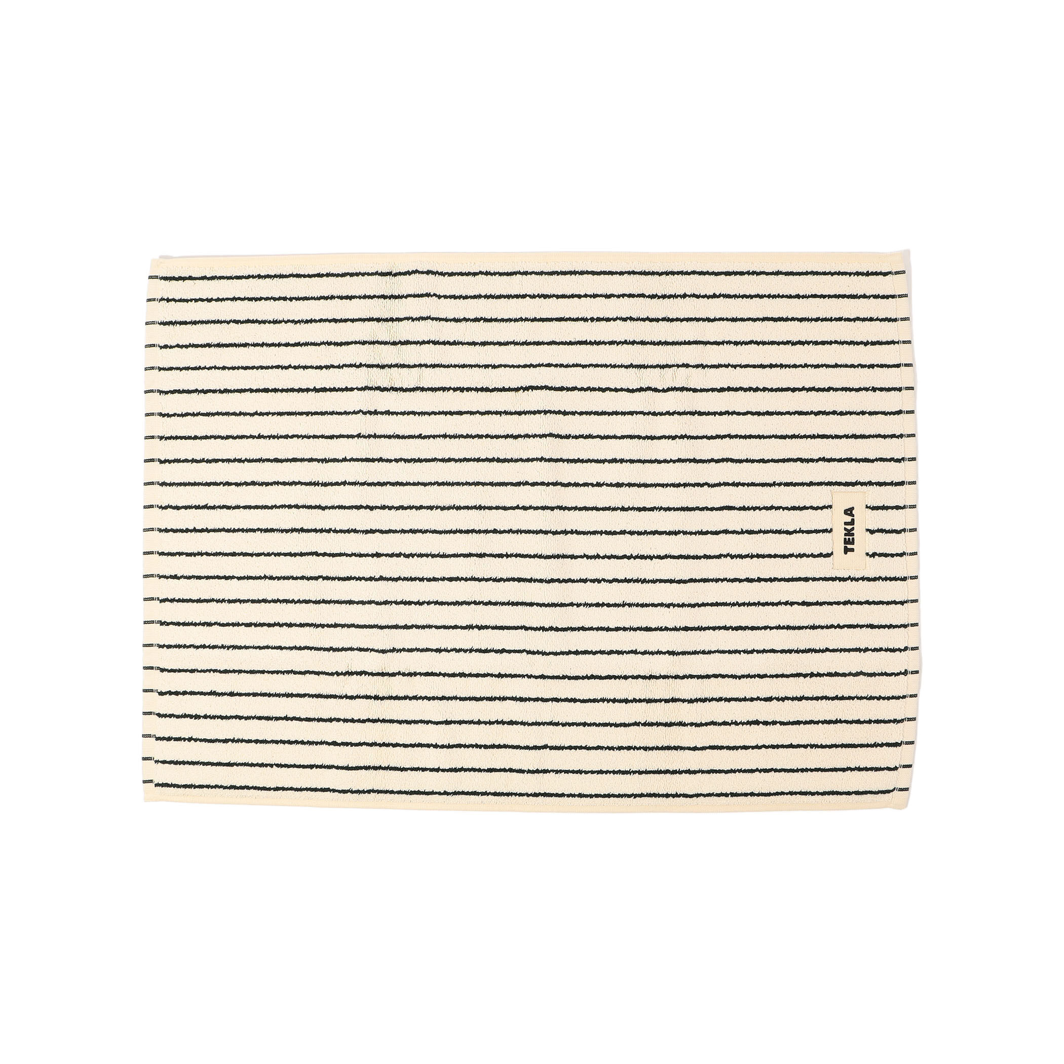 TEKLA オーガニックコットン ストライプバスマット｜トゥモローランド