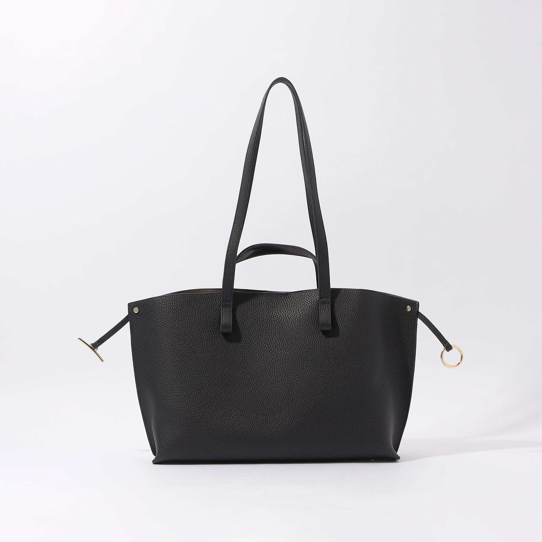 【別注】YOUNG&amp;OLSEN×TOMORROWLAND トートバッグ黒 セール】 YOUNG&OLSEN EMBOSSED LEATHER TOTE BAG （トートバッグ