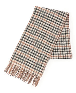 ■TOMORROWLAND カシミヤダブルフェイス チェック マフラー