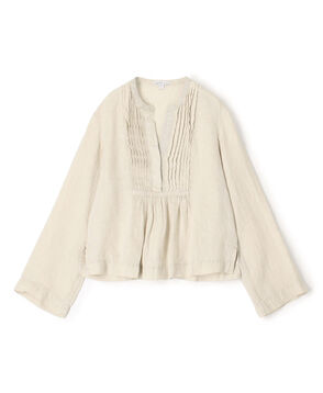 ピンタックリネントップ WKO3983