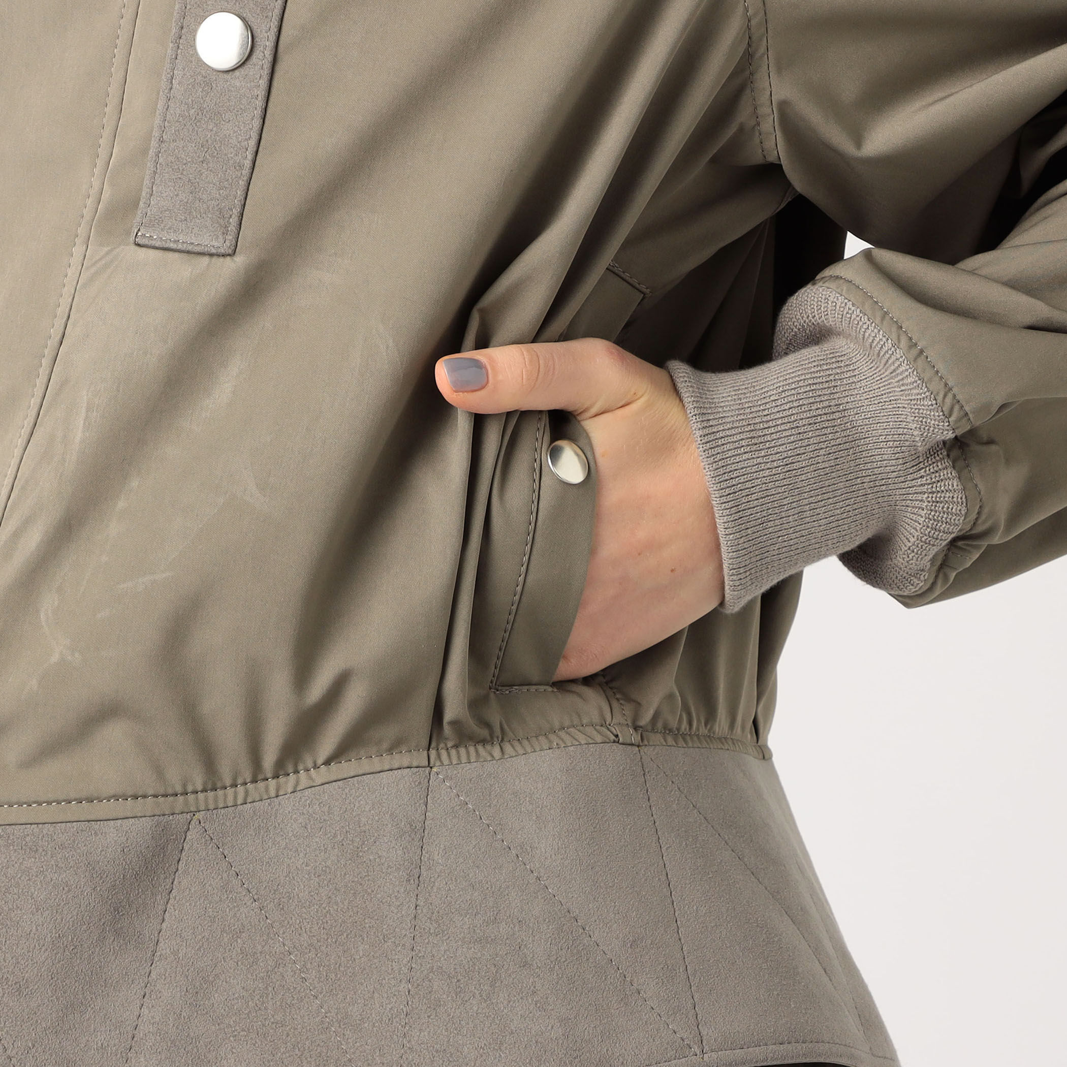 別注】THE RERACS LAYERED HEM MA-1 BOMBER JACKET 別注】THE RERACS LAYERED HEM MA-1 BOMBER JACKET