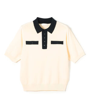 【WEB先行予約】ストレッチタックドット ポロプルオーバー