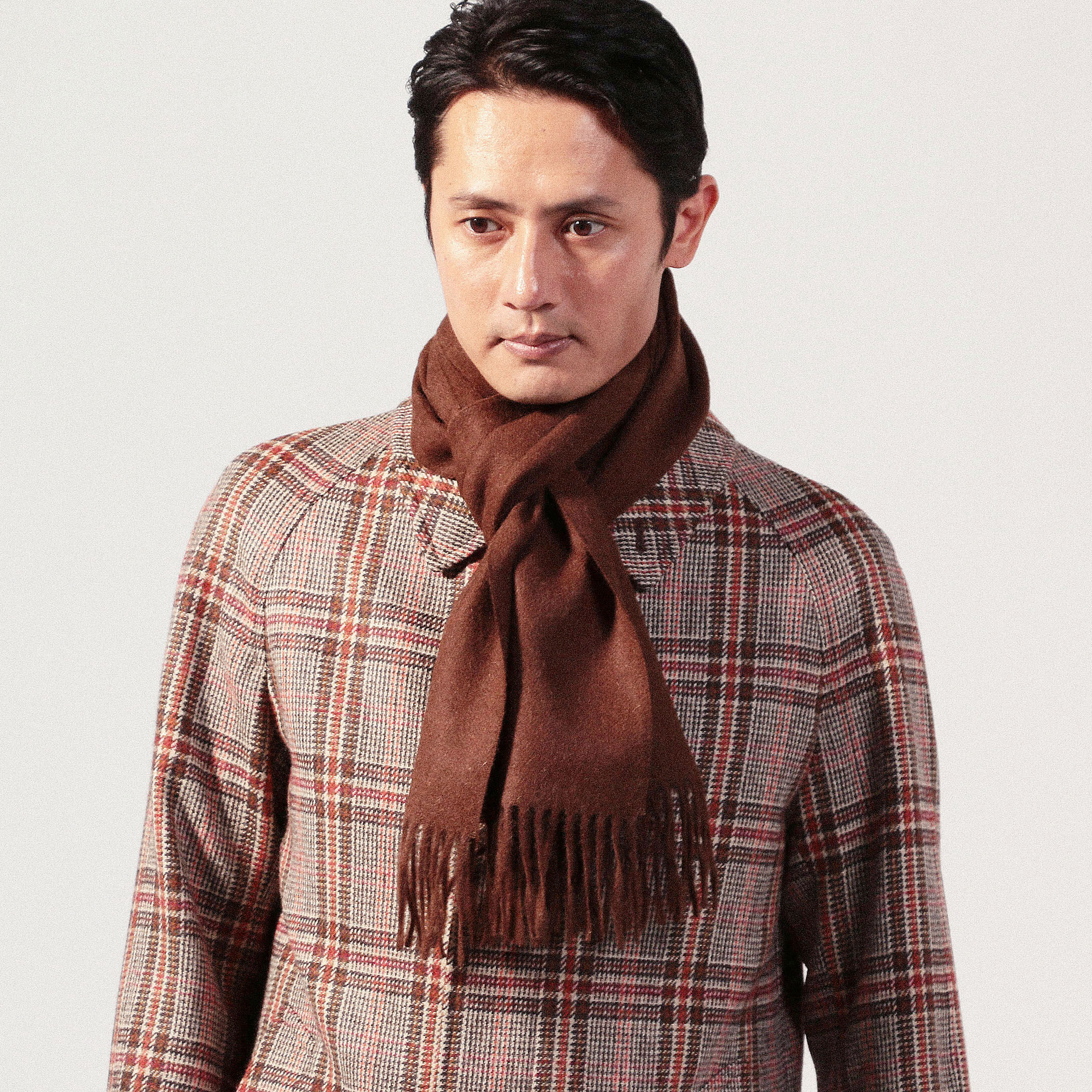 THE INOUE BROTHERS Brushed Scarf アルパカ マフラー｜トゥモローランド 公式通販