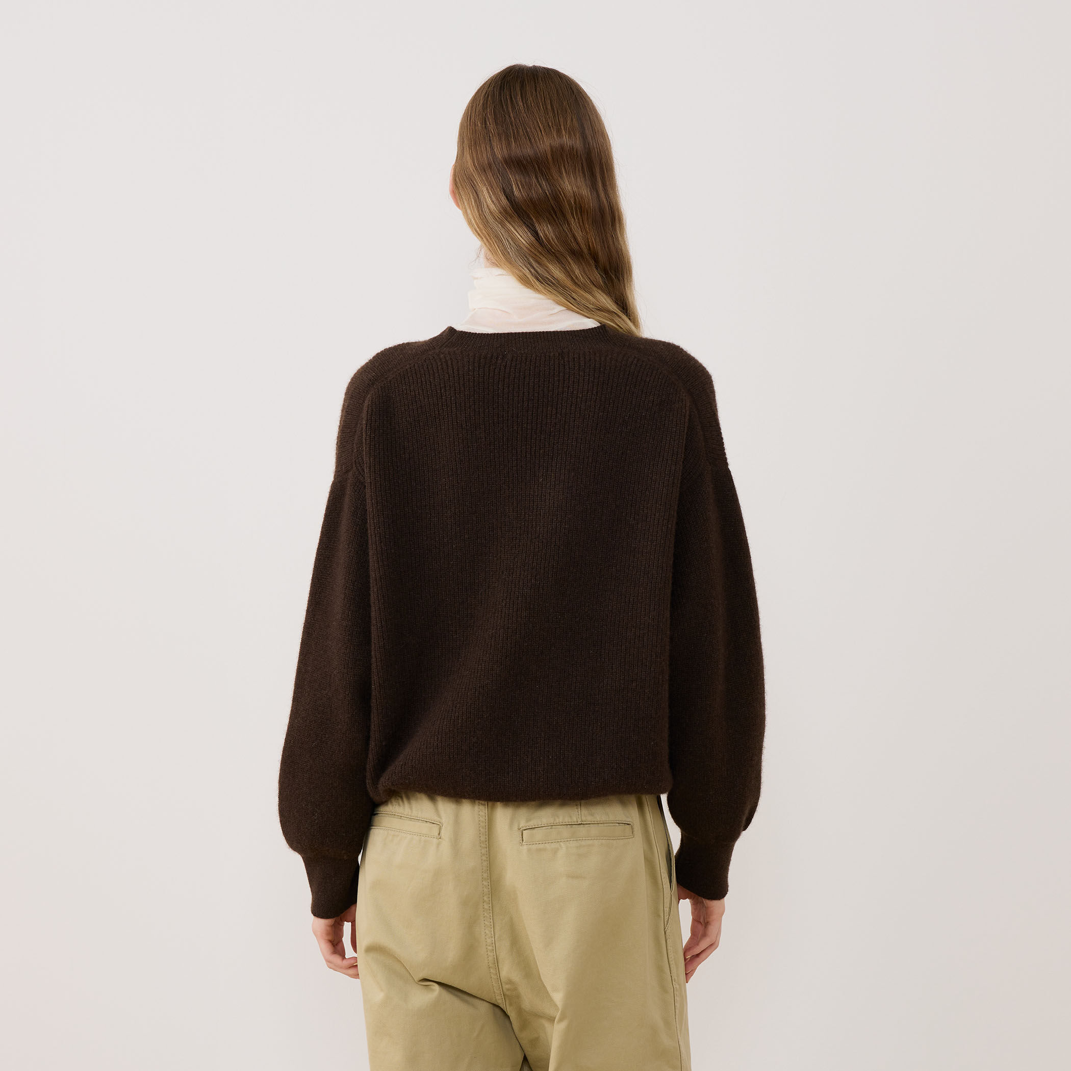 GOBI ヤクウール 100％ フルジップ セーター カーディガン 美品 モンゴルヤク ジップアップカーディガン｜トゥモローランド 公式通販