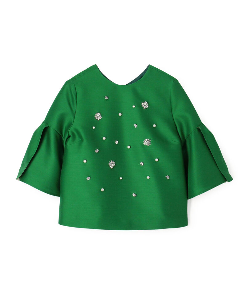 【別注】FLICKA for TOMORROWLAND with bijou トップス