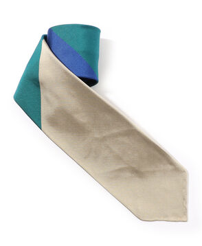 LE LYS シルクレジメンタルストライプネクタイ