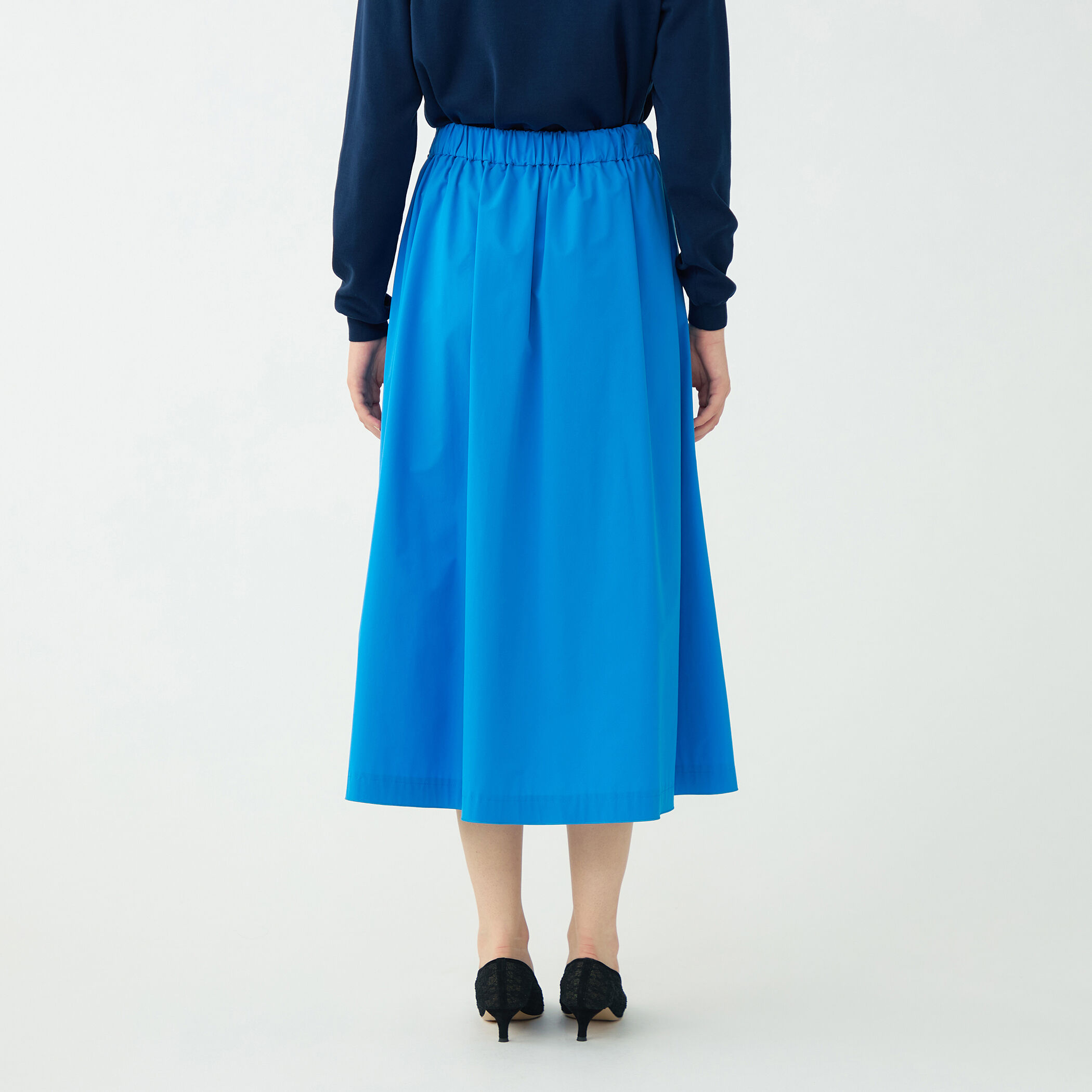 ストレッチタフタ ボリュームギャザースカート｜トゥモローランド 公式通販