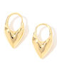 Otiumberg. Roscida Heart Hoops ピアス