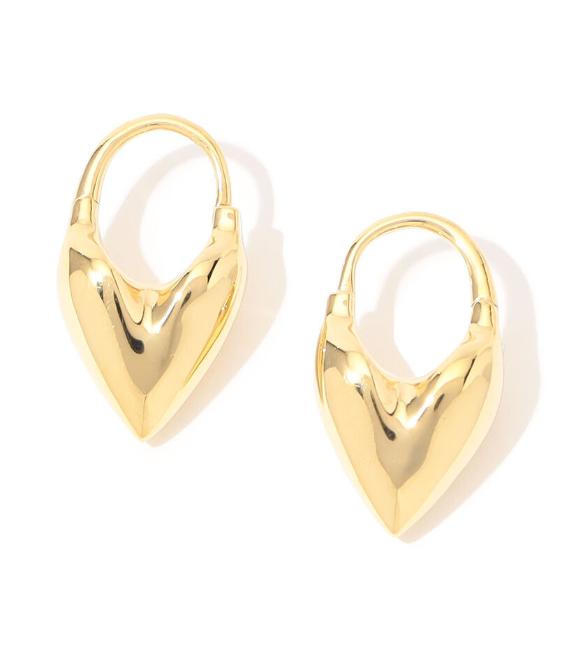 Otiumberg. Roscida Heart Hoops ピアス