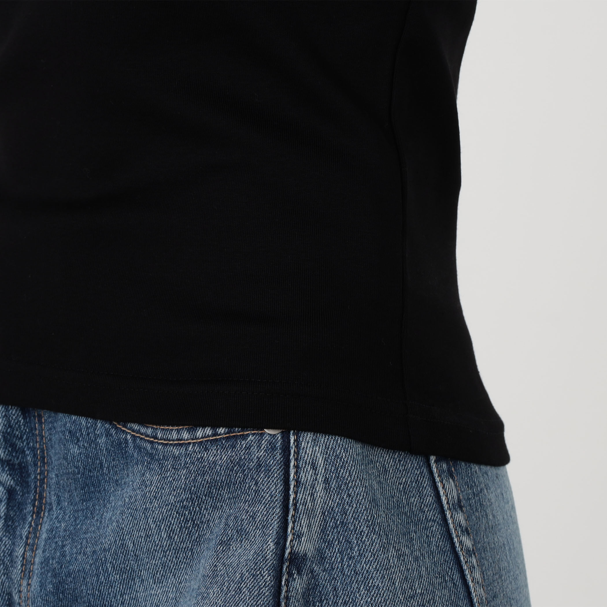 HYKE LAYERED L/S TEE レイヤード ロングスリーブTシャツ