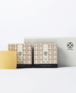 KITOWA フレグランスソープ ギフトセット（ヒノキ / モステンプル）