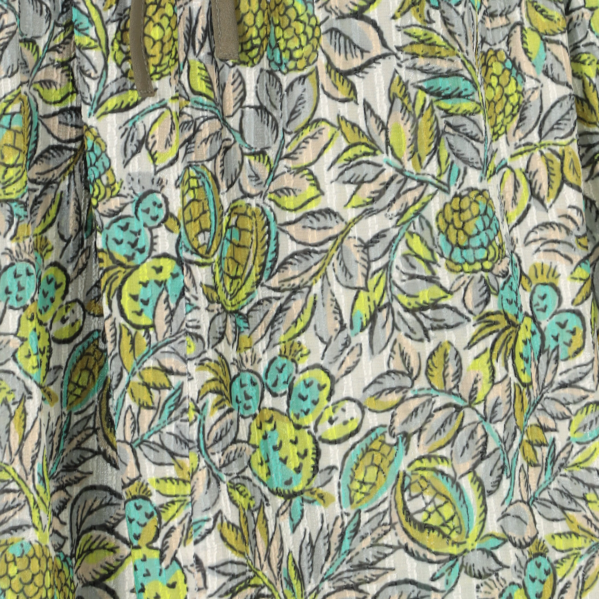 セルロースポリエステルプリント ギャザーブラウス 送料無料】セルロースポリエステルプリント ギャザーブラウス | maison