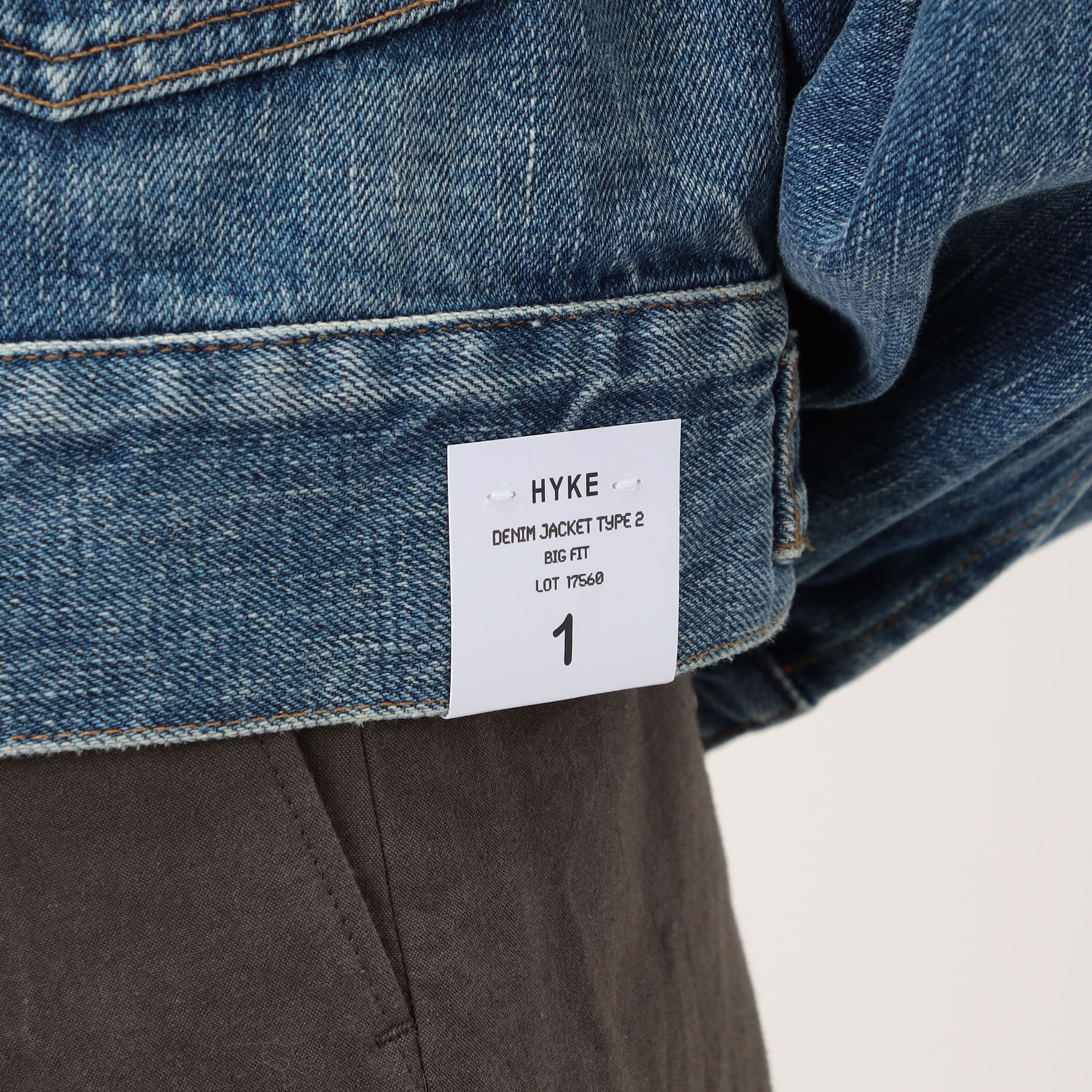 HYKE BALLOON SLV DENIM JK TYPE2 デニムジャケット｜トゥモローランド