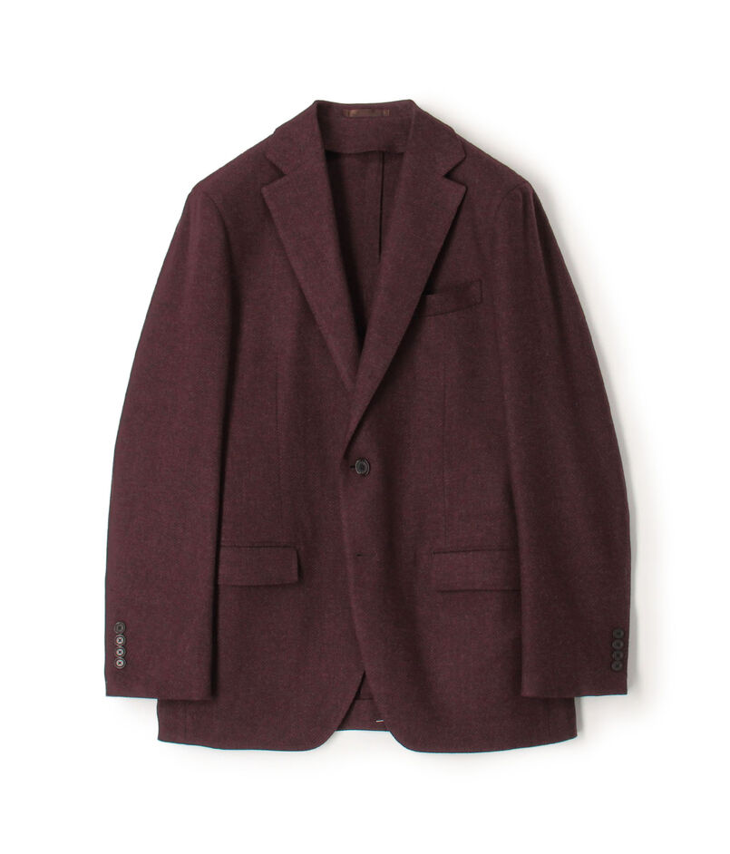 ウールカシミヤ シングルブレステッド 2Bジャケット ZEGNA TROFEO CASHMERE