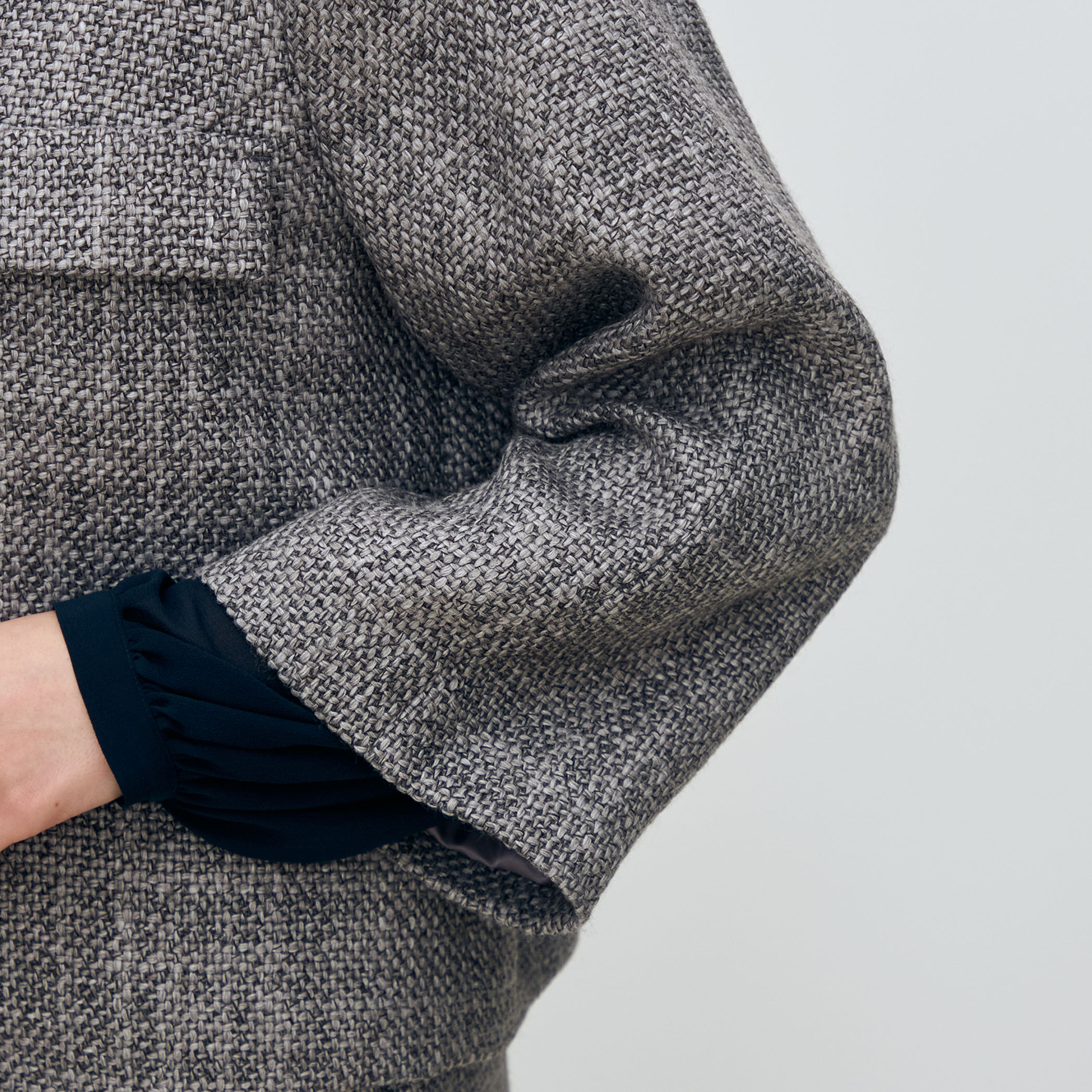 【美品】トゥモローランド　ピルグリム　ラグジュアリーツイード ジャケット TOMORROWLAND PILGRIM ラグジュアリーツイードジャケット