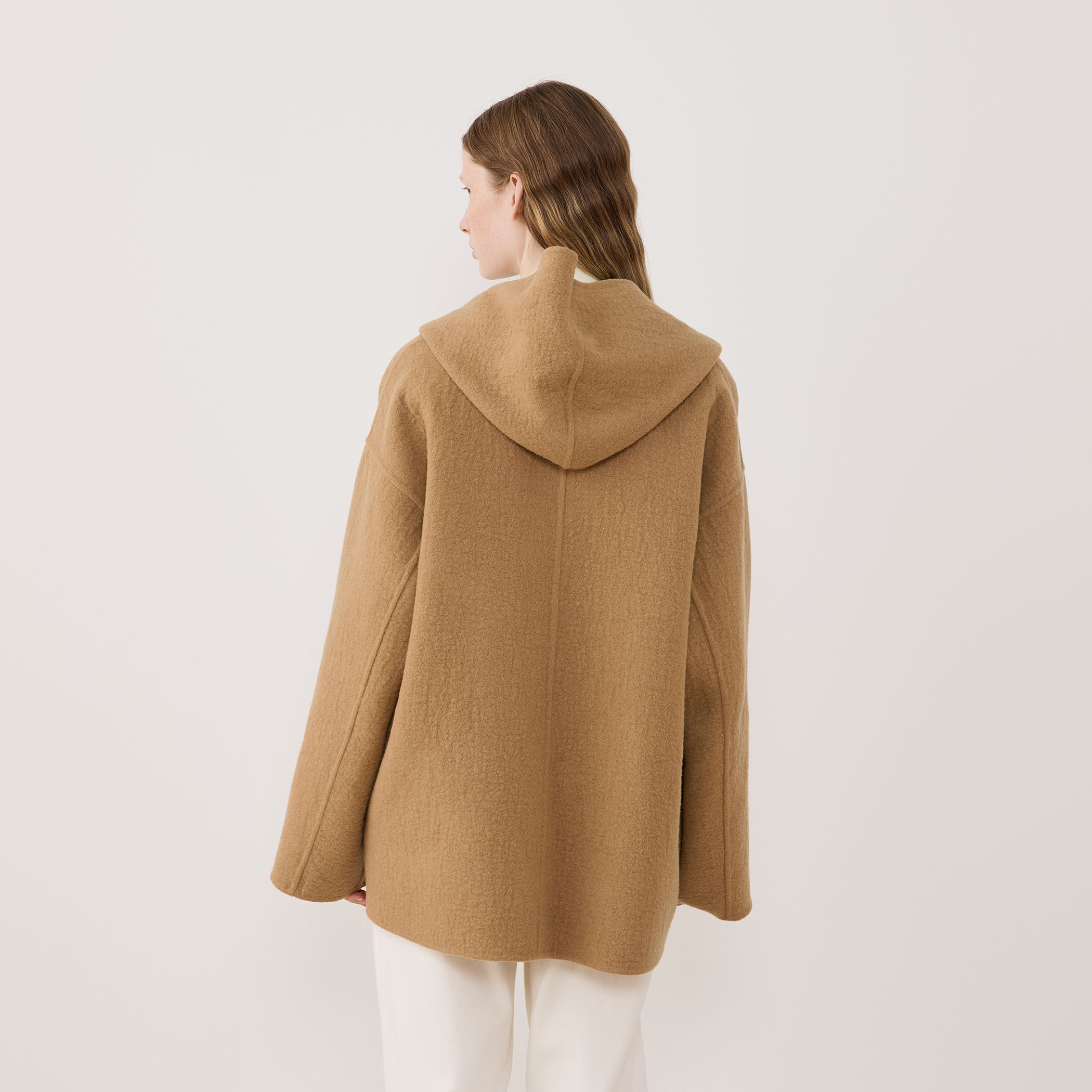 シープライクダブルフェイス フーデッドコート｜トゥモローランド 公式通販