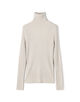 プルミエールウールリブ タートルネックプルオーバー