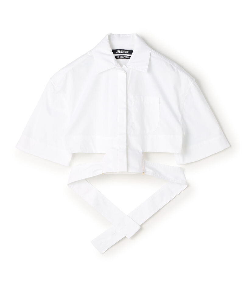 JACQUEMUS LA CHEMISE COURTE クロップドシャツ