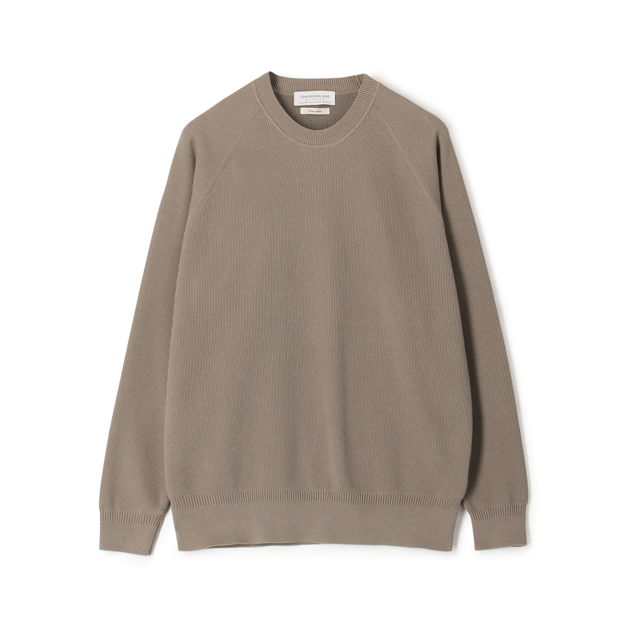 TOMORROWLAND tricot コットンポリエステル クルーネックニット