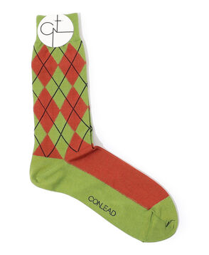 CONLEAD Argyle ソックス