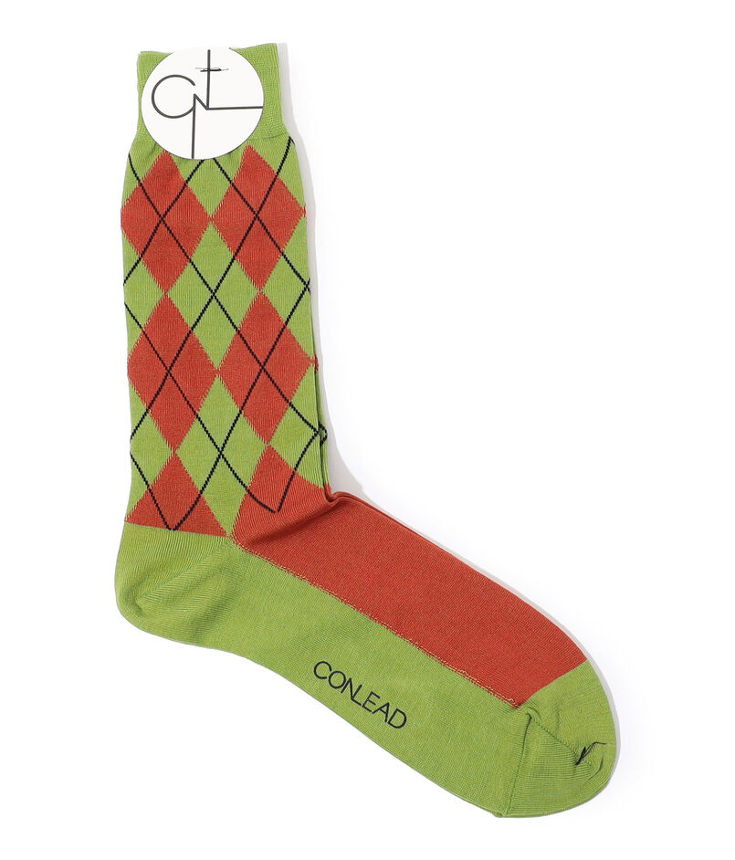 CONLEAD Argyle ソックス