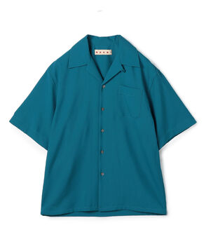 MARNI ウール オープンカラーシャツ