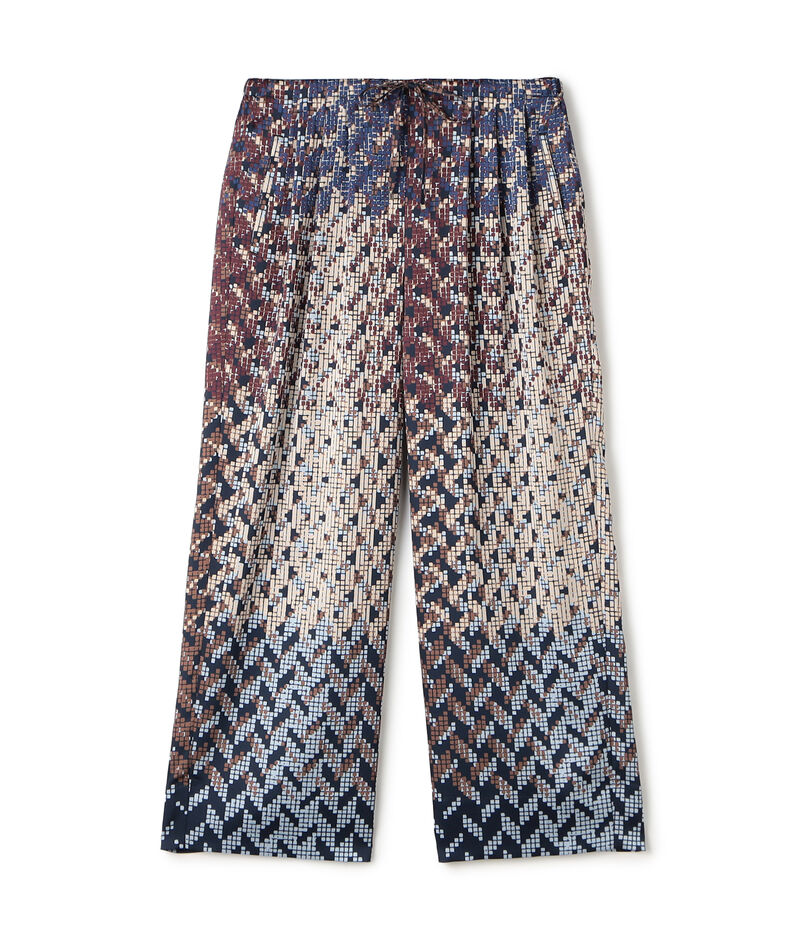 プリズムプリント タックドロストパンツ