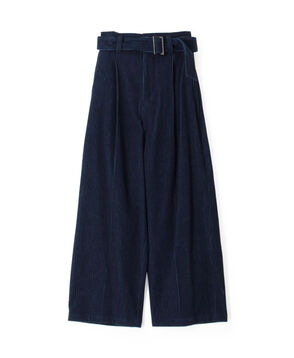 TELMA CORDUROY WIDE PANTS ワイドパンツ