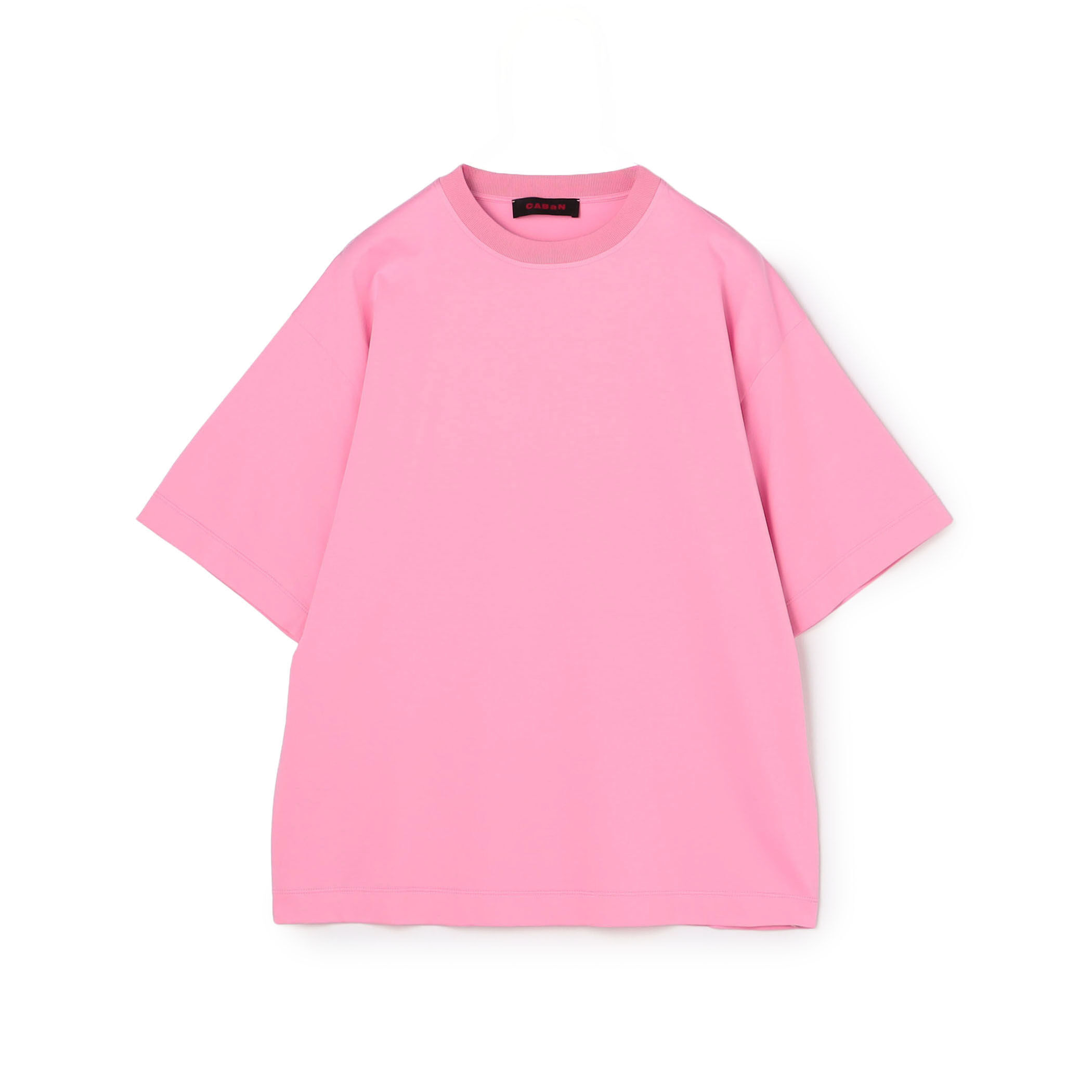 CABaN コットン ドロップショルダークルーネックプルオーバー