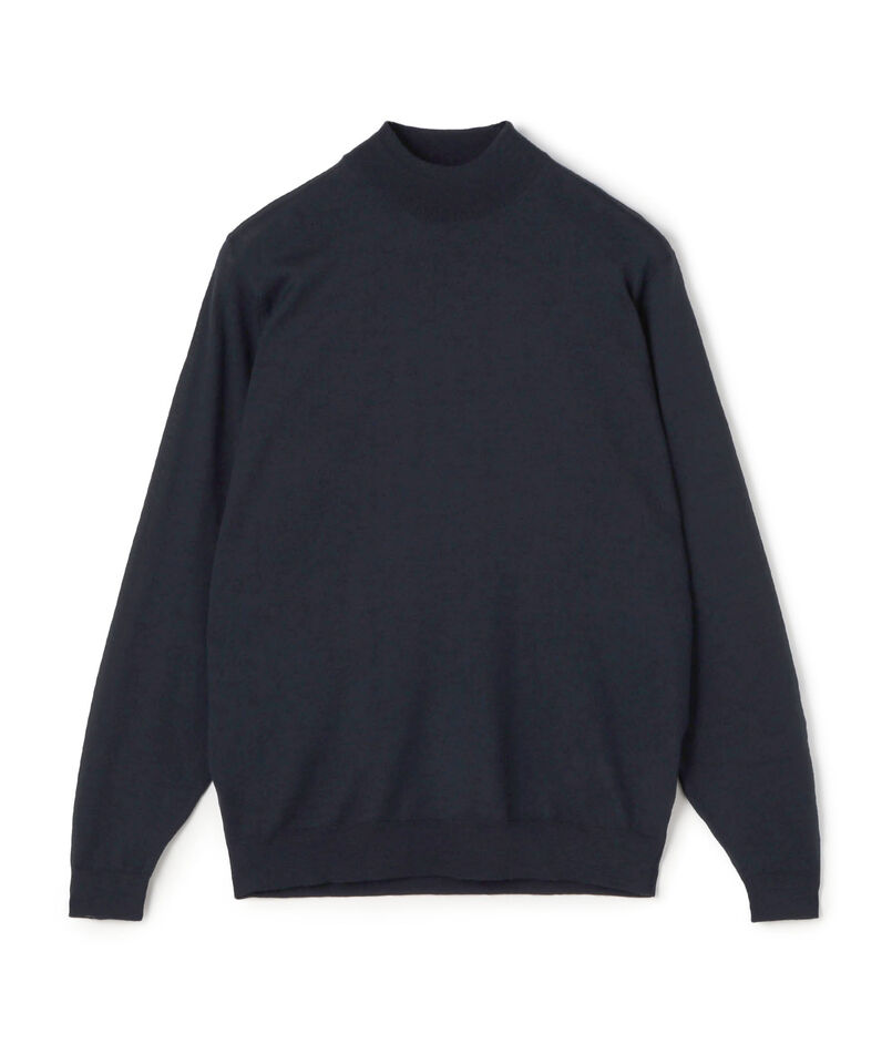 JOHN SMEDLEY KILDAY メリノウール モックネックプルオーバーニット