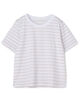 ファインコットンボーダー クルーネックTシャツ