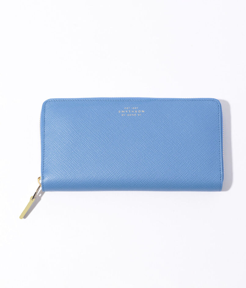 SMYTHSON LARGE ZIP AROUND PURSE