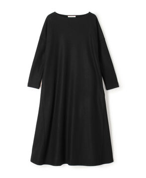 ミルドスムース ボートネック ワンピース