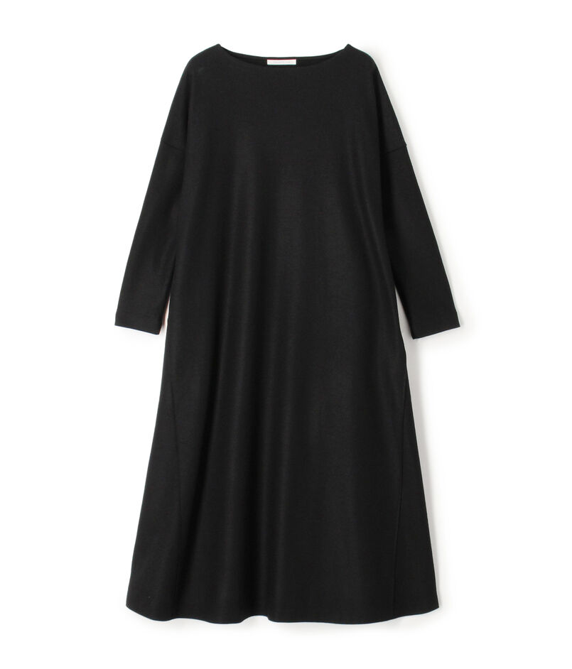 ミルドスムース ボートネック ワンピース