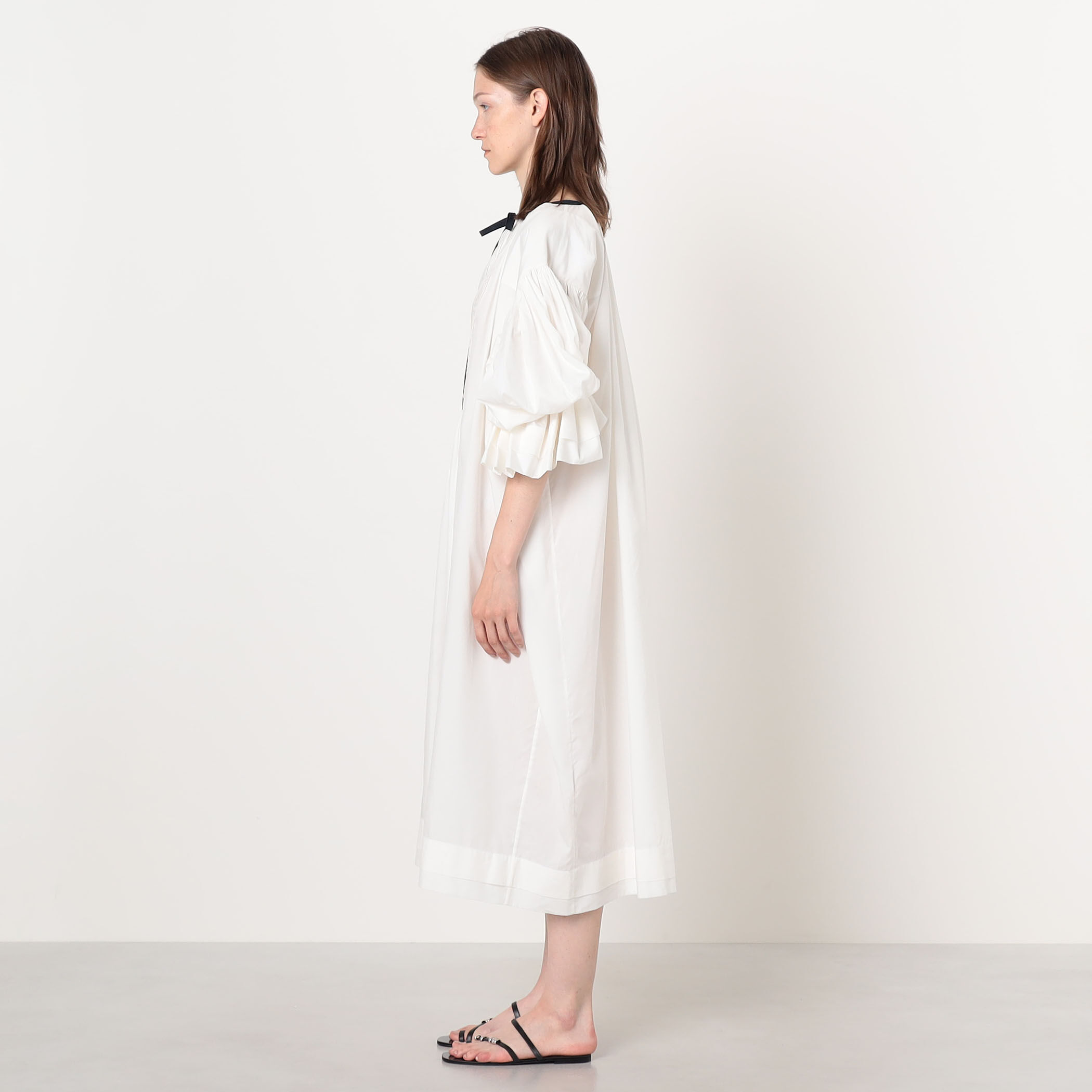 Les vacances d’Irina レ ヴァカンス デイリーナ　ワンピース Les Vacances D'Irina FAVIGNANA DRESS ボリュームスリーブドレス