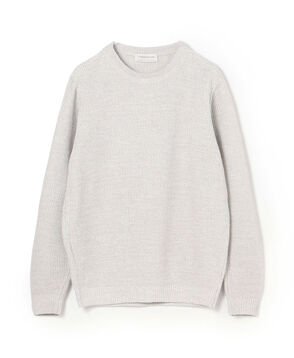 ■TOMORROWLAND tricot ギマコットンリネン クルーネックプルオーバー