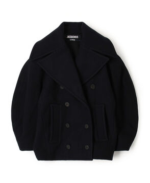 JACQUEMUS LE CABAN OVALO ウール ピーコート