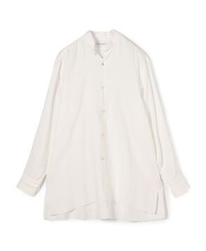 MAATEE&SONS ヘンプ スタンドカラーシャツ