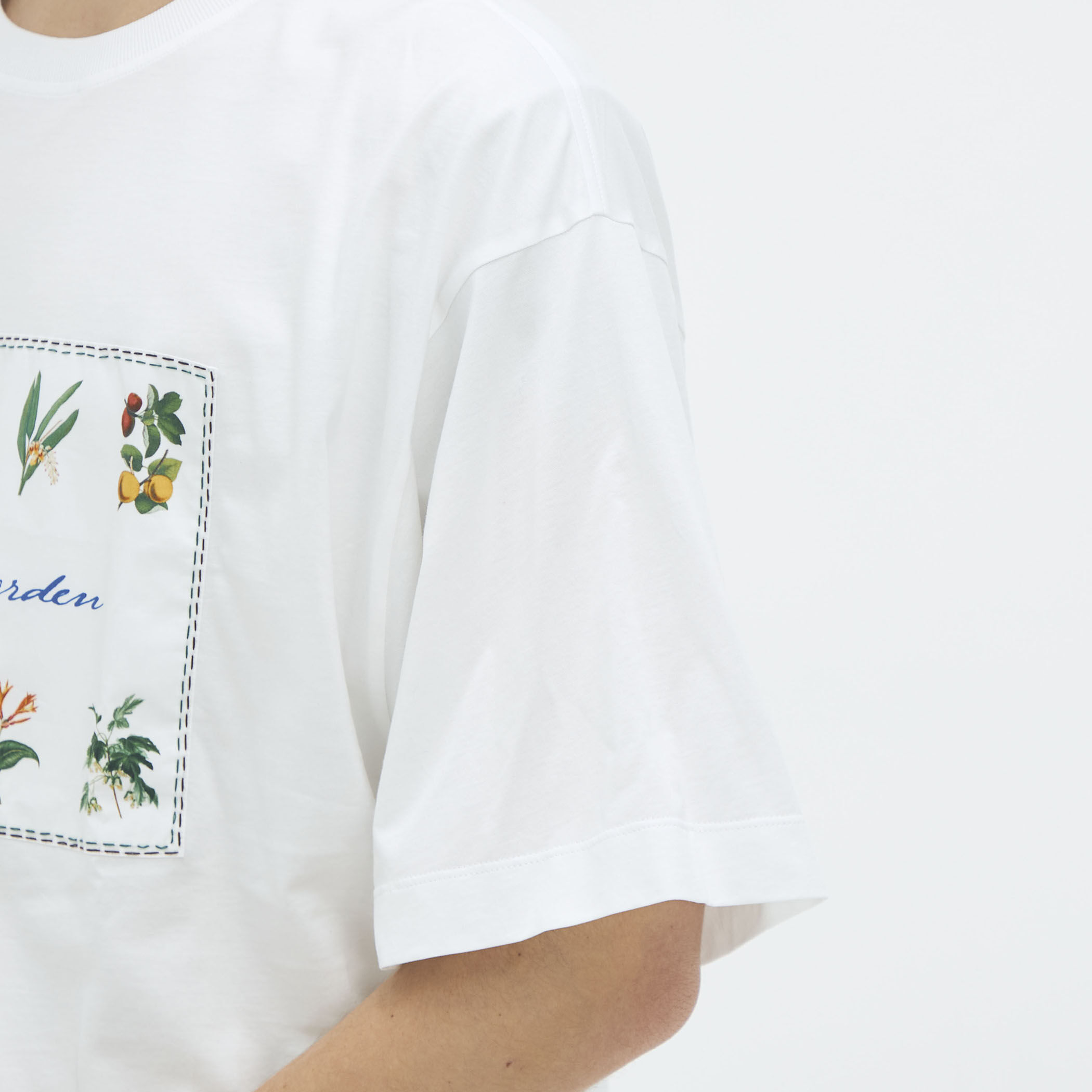 CABaN スビンコットン GREEN SHOWERプリントTシャツ｜トゥモローランド