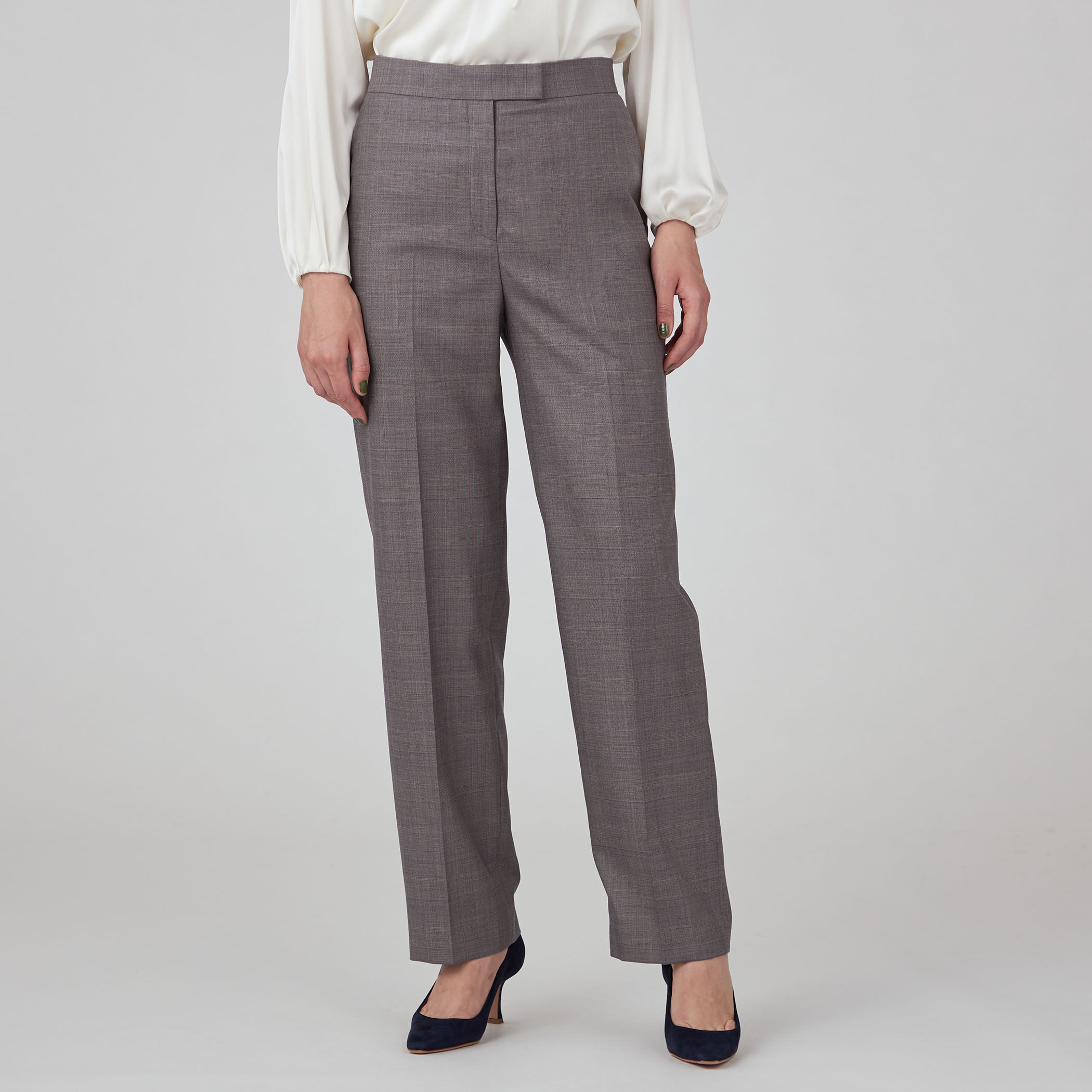 TASMANIAN GLEN CHECK ストレートパンツ｜トゥモローランド 公式通販